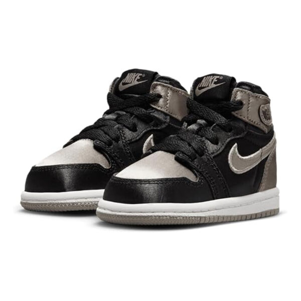 197600480865_1 TENIS NIÑO JORDAN 1 RETRO ALTO OG NEGRO CON GRIS #9C