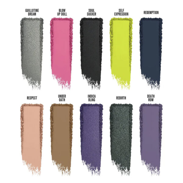 PALETA DE SOMBRA MEDIANA 10 TONOS DIFERENTES BEAUTY KILLER 2