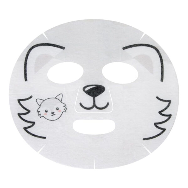 MASCARILLA FACIAL ANIMADA DE ZORRO ARTICO CON INFUSION DE AGUA GLACIAL 25G THE CREME