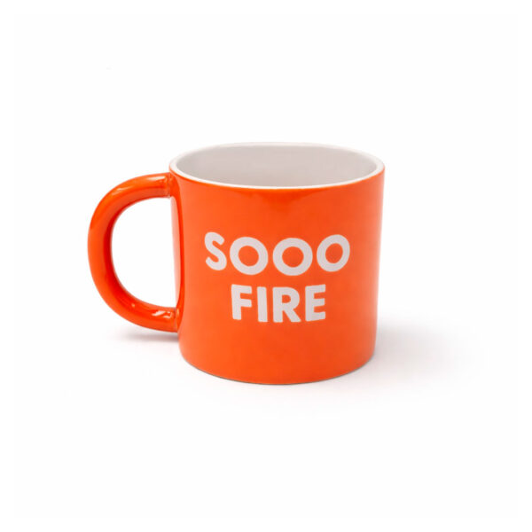 TAZA DE CERAMICA SOOO FIRE