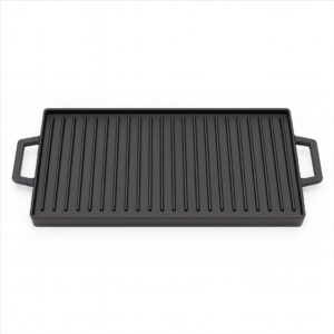 Plancha Grill de Hierro Fundido para Cocina y Parrilla - con Asas