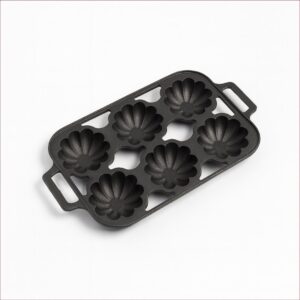 Molde de Hierro Fundido para Panecillos y Postres Para Horno