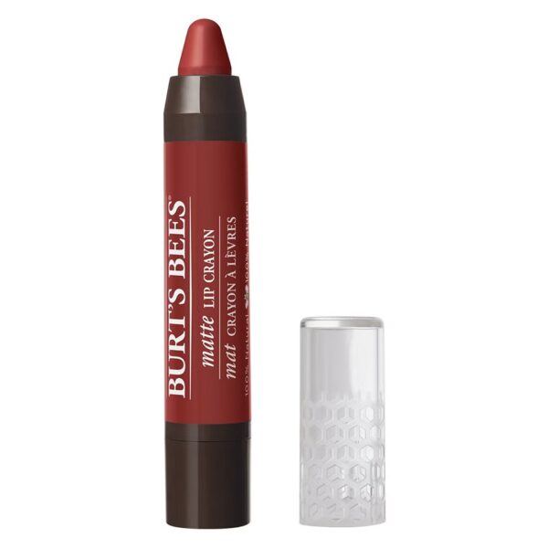 Lápiz Labial Burts Bees Tono Redwood Forest Color Intenso Larga Duración