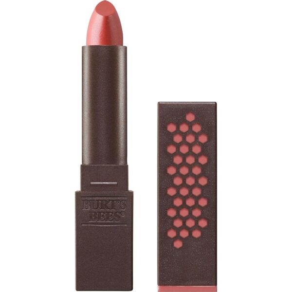 Lipstick Burts Bees Tono Nude Rain Acabado Cremoso Larga Duración