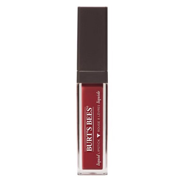 Lipstick Burts Bees Tono Drenched Dahlia Color Intenso Profesional