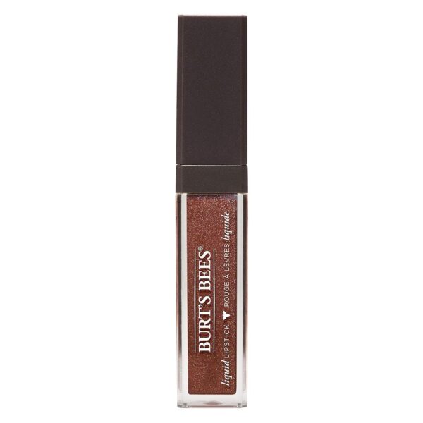Lipstick Burts Bees Tono Peony Puddle Color Natural Hidratante