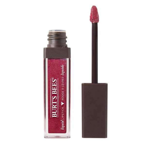 Lipstick Burts Bees Tono Rhubarb Rapids Alta Pigmentación Hidratante