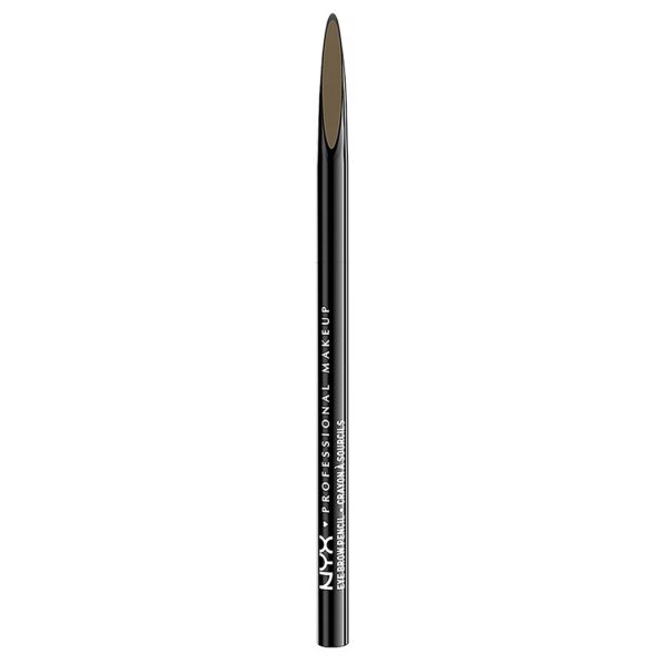 Lápiz de Cejas NYX Precission Brow Pencil Tono PBP03 Soft Brown Precisión Natural