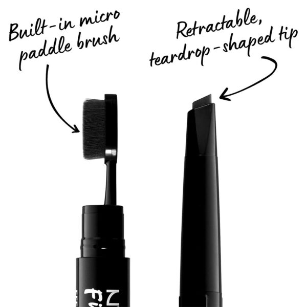 Pincel NYX Fill and Fluff Brush FFEP08 Aplicación Precisa