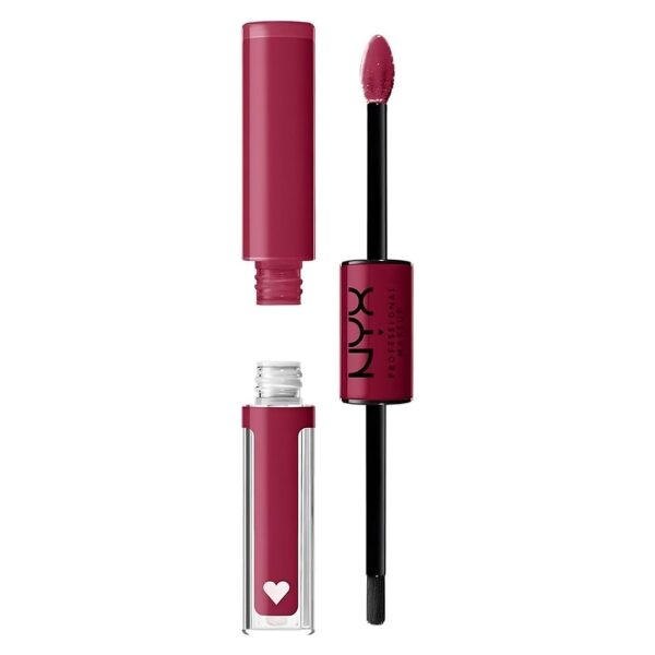 Brillo Labial NYX Shine Loud Tono Goal Getter Hidratante Color Intenso