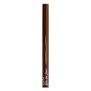 Delineador Líquido NYX Epic Ink Liner Tono Milk Chocolate Alta Precisión