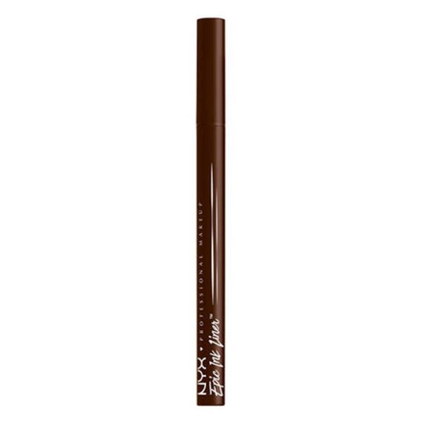 Delineador Líquido NYX Epic Ink Liner Tono Milk Chocolate Alta Precisión