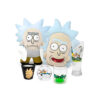 KIT RICK Y COMPLEMENTOS KR - BZ Kit Científico Multiverso - Peluches, Yarda, Vela y Contenedor