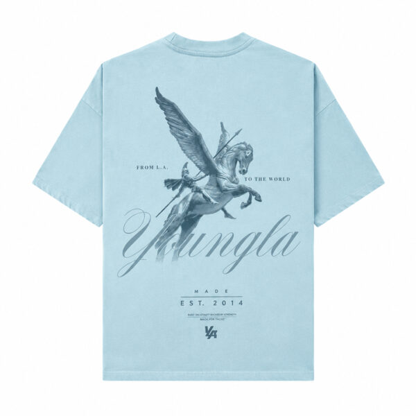 YOUNGLA_BLUE_1 Playera Young LA Azul