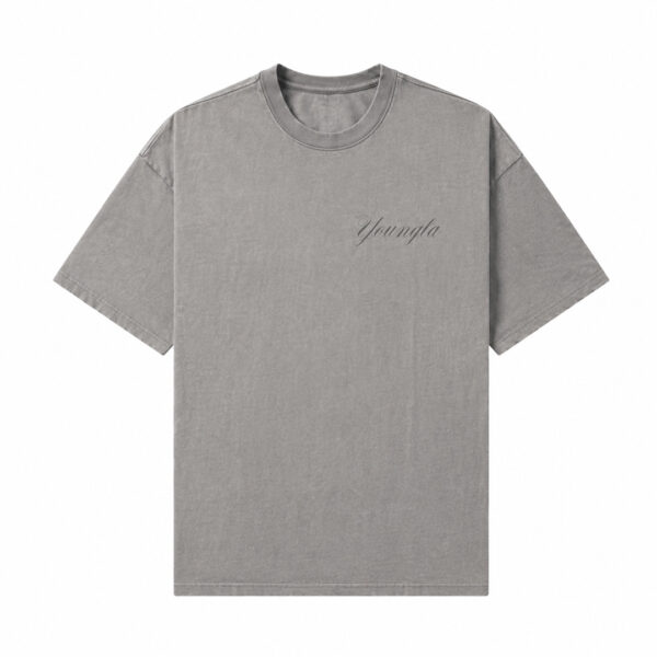 YOUNGLA_GREY_2 Playera Young LA Gris
