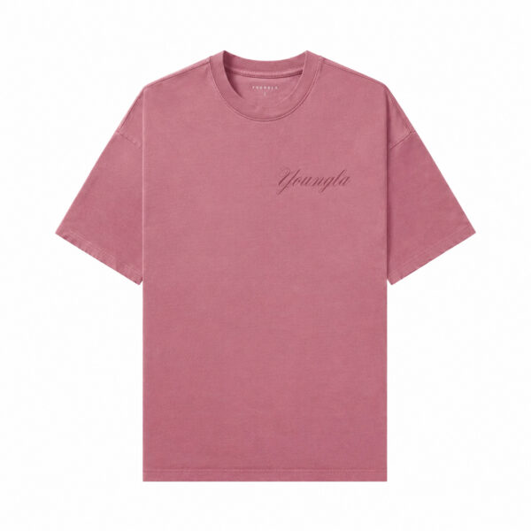 YOUNGLA_PINK_2 Playera Rosa Young LA Talla L