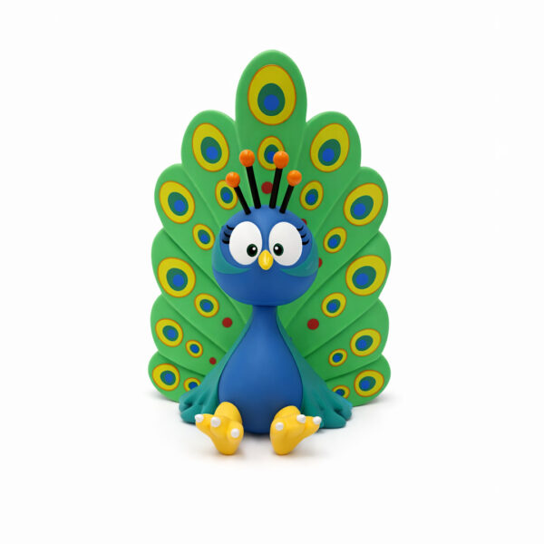 843309198081_1 Figura Decorativa Pavo Real de Vinilo "Practical Peacock" Verde y Azul