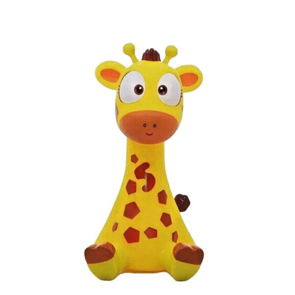843309198104 (1) Figura Decorativa Jirafa de Vinilo "Genuine Giraffe" Amarilla de Colección