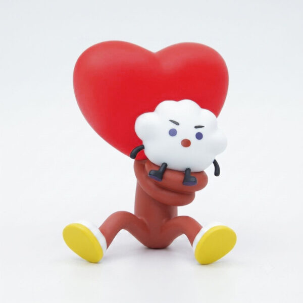 Diseño sin título - 1 Figura de Vinilo Decorativa Corazón Rojo "Be The Bigger Person" 15 cm
